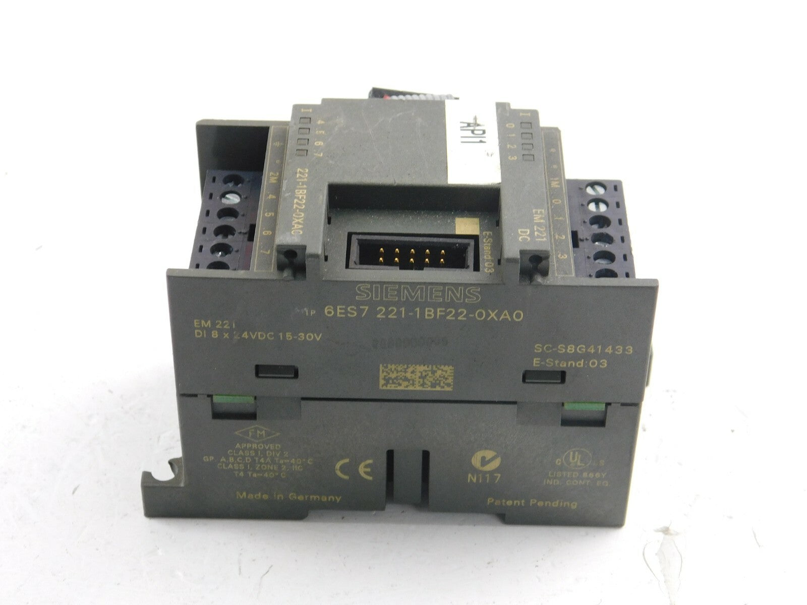 Siemens 6ES7 221-1BF22-0XA0  EM 221 221-1BF22-0XAC  + Sockel