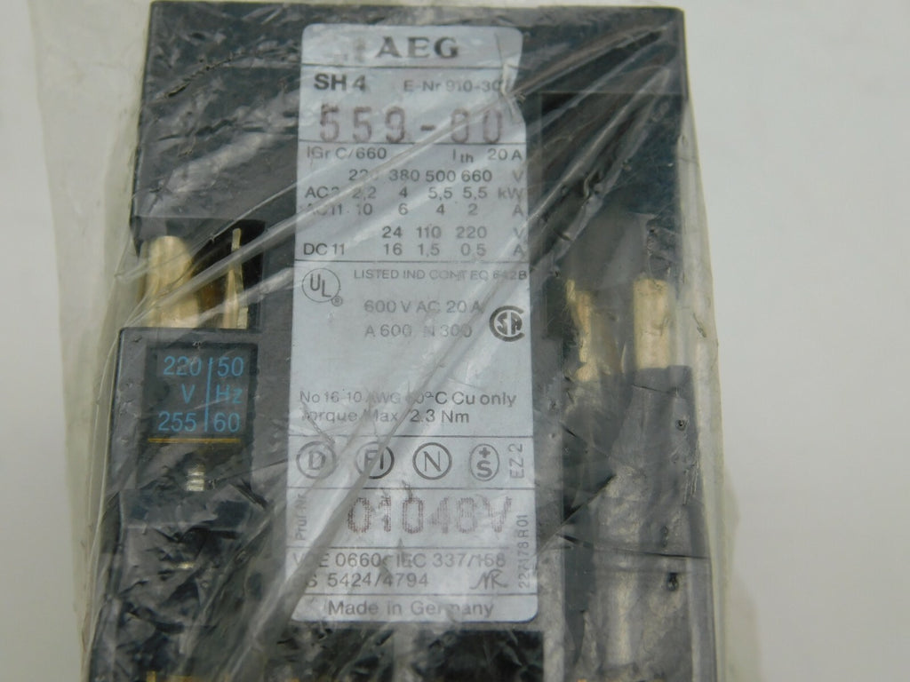 AEG Schütz SH4 E-Nr 910-30....