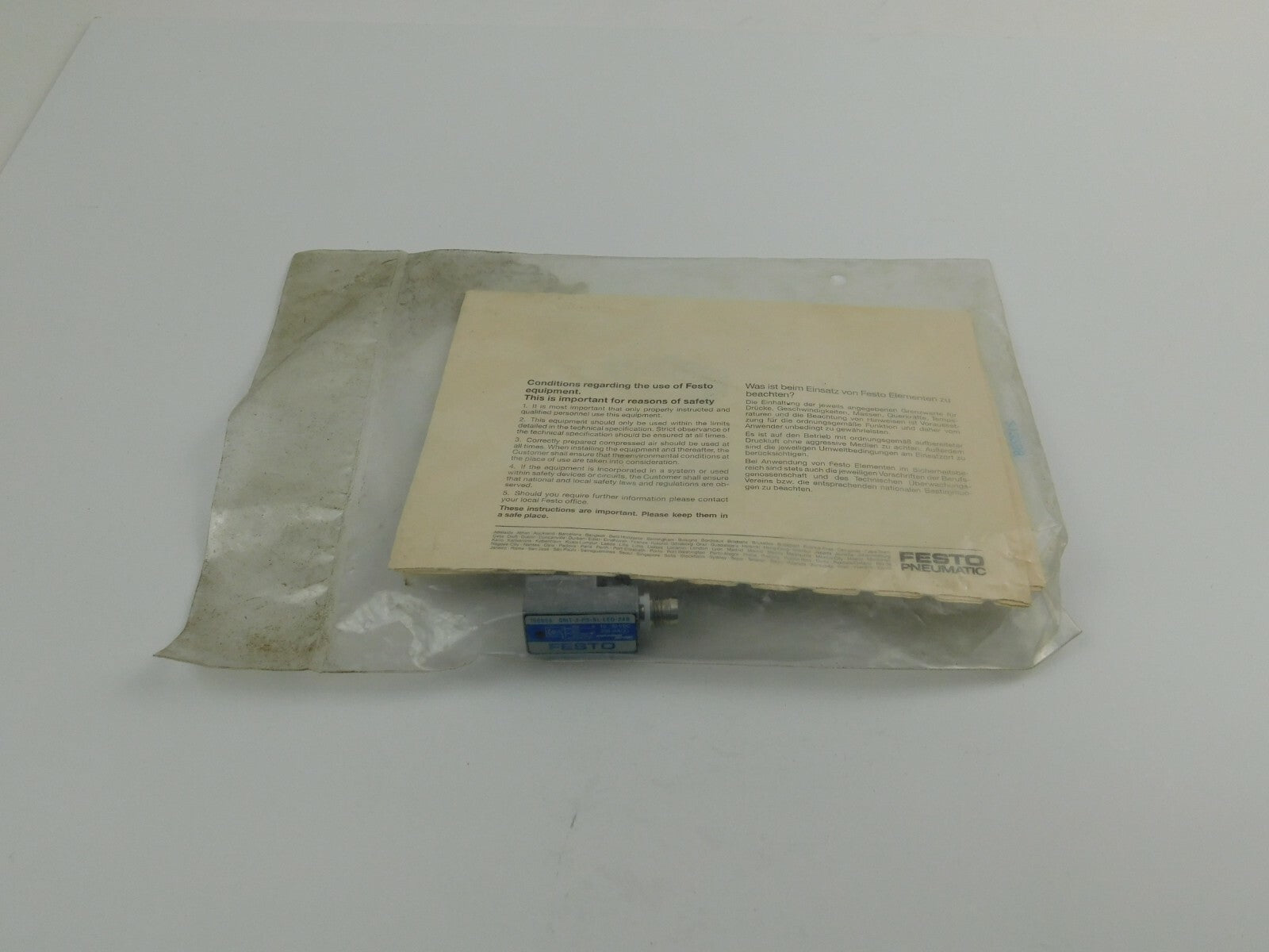 FESTO SMT-3-PS-SL-LED-24B