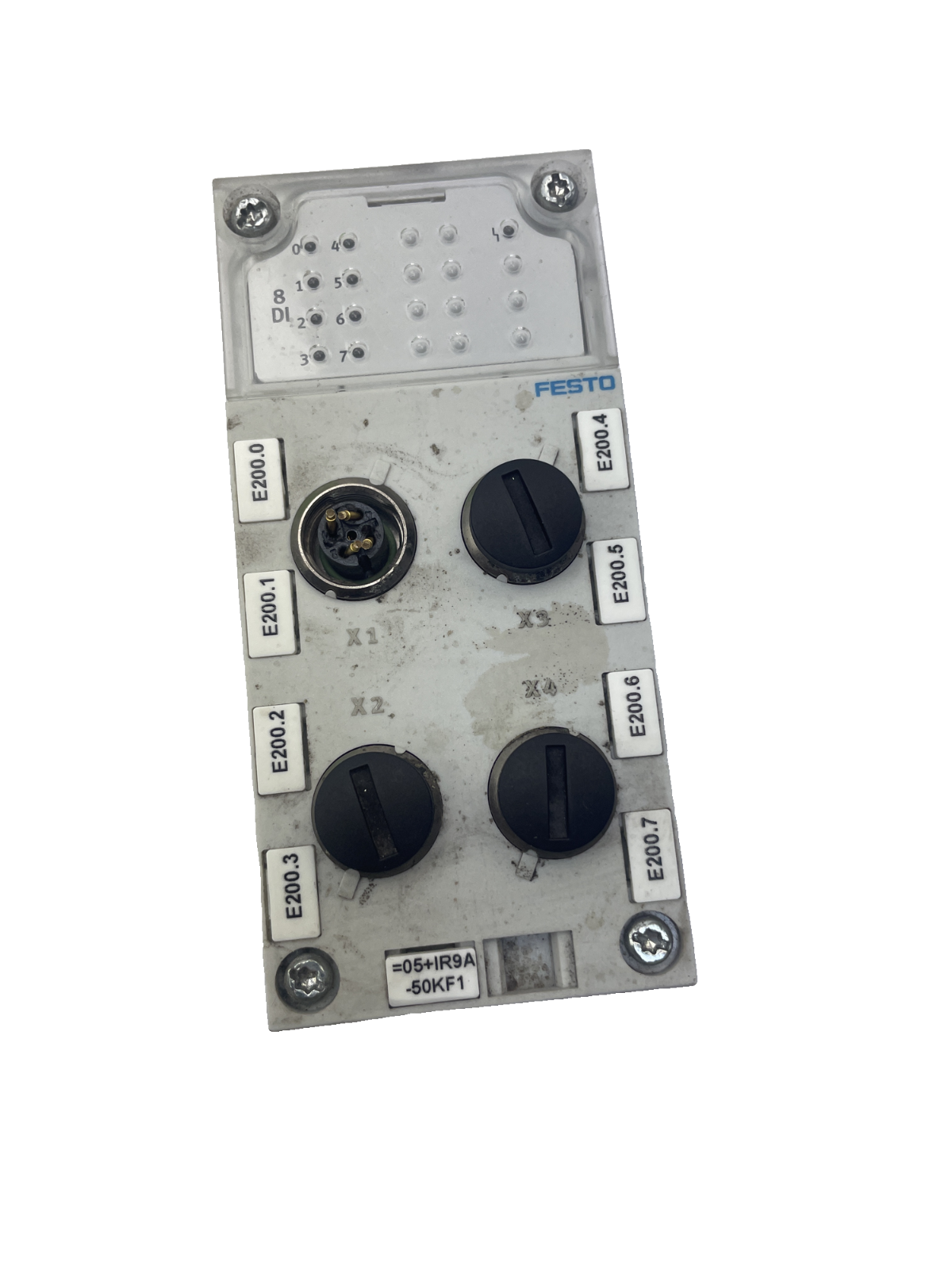 Festo CPX-GE-EV (195742) + CPX-AB-4-M12x2-5POL-R (541254) Anschlussmodul
