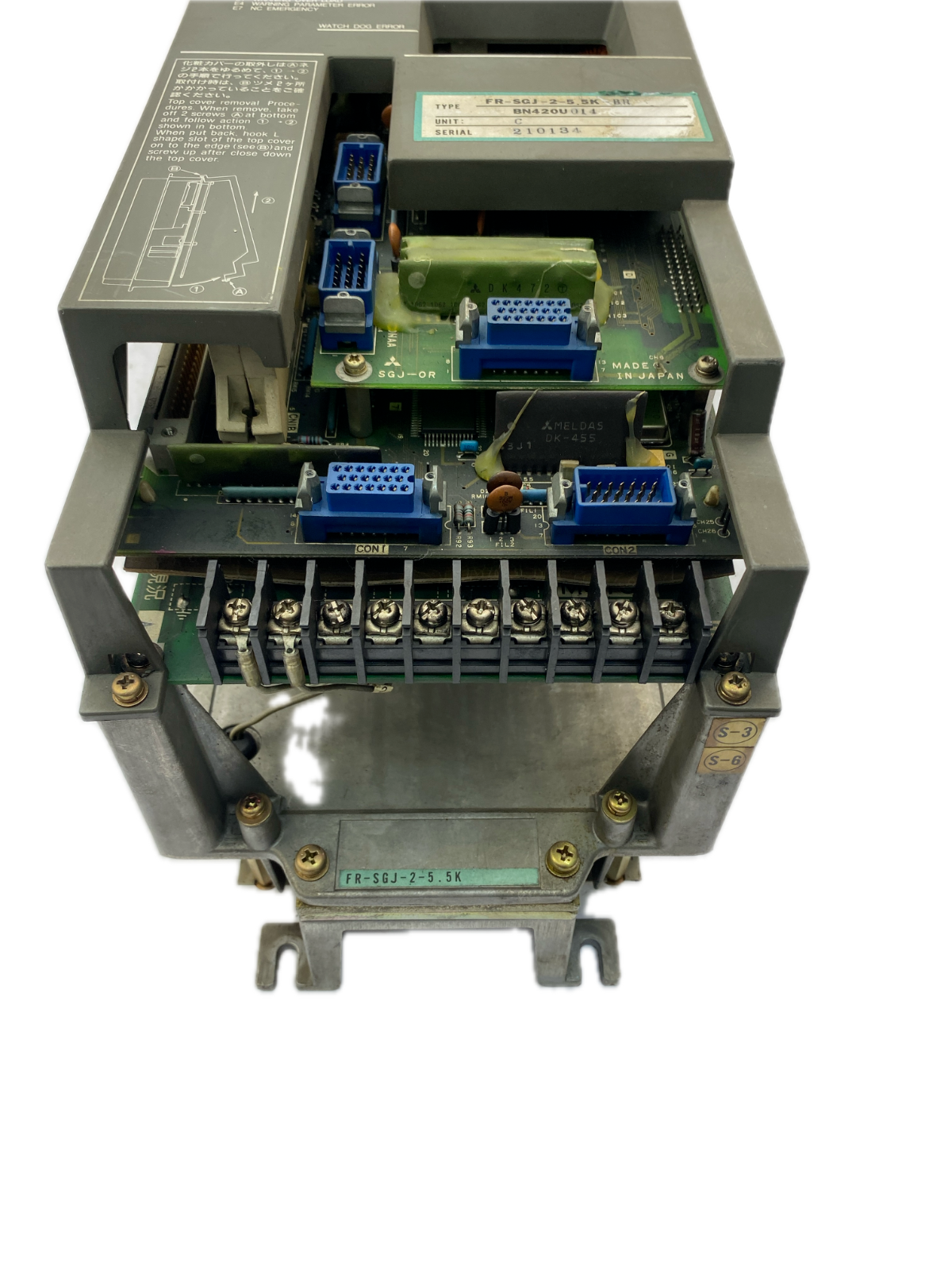 MITSUBISHI  FREQROL FR-SGJ-2-5.5K -BR   BN420U014