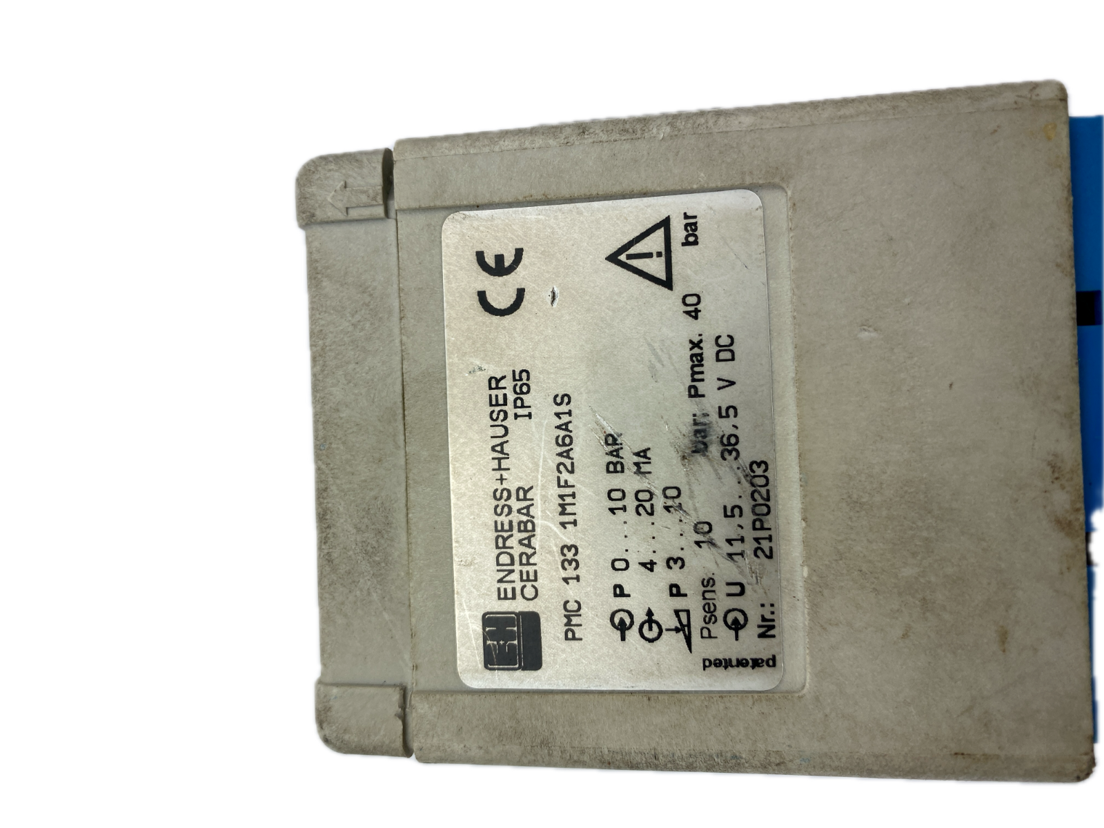 ENDRESS+HAUSER CERABAR PMC 133 1M1F2A6A1S 0...10 BAR 4...20 MA