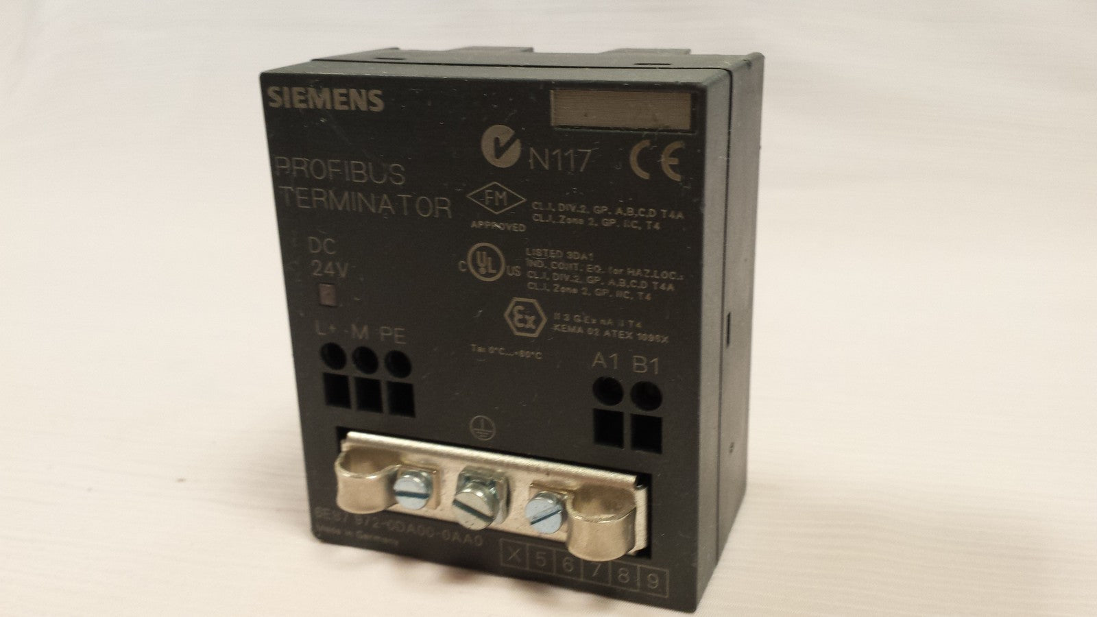 Siemens Profibus terminator 6ES7 972-0DA00-0AA0
