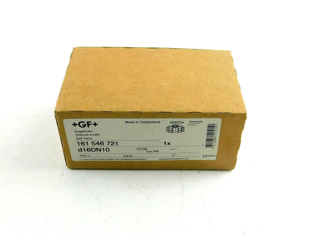 Georg Fischer Kugelhahn Typ 546 d16 DN10 PN16