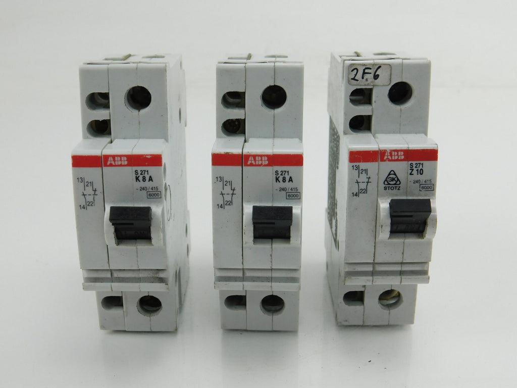POSTEN ABB S 271 K 8A 240/415 600 ** 3 Stück **