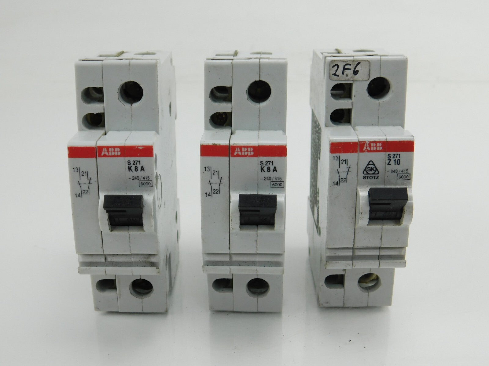 POSTEN ABB S 271 K 8A 240/415 600 ** 3 Stück **