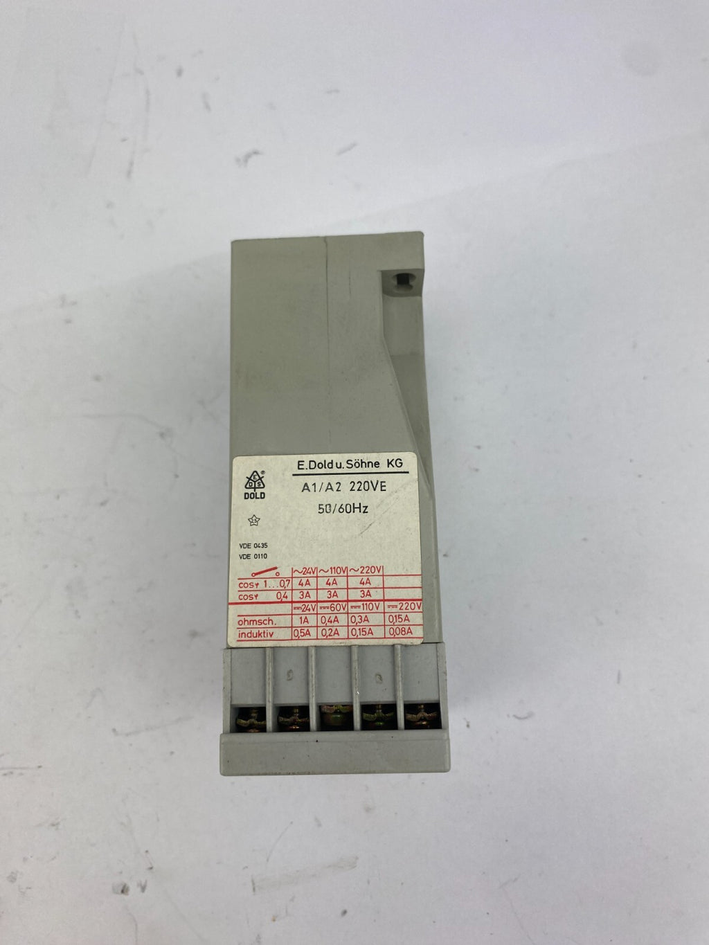 E.Dold U.SÖHNE KG AL 905.0081 A1/A2 220VE 50/60Hz