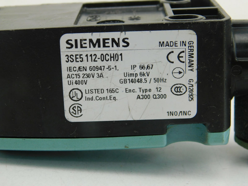 SIEMENS Positionsschalter AG 3SE5112-0CH01 AC 15230V 3A
