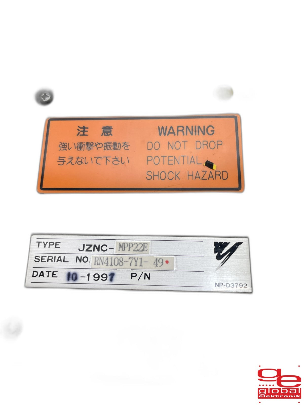 YASNAC MRC TYPE JZNC- MPP22E