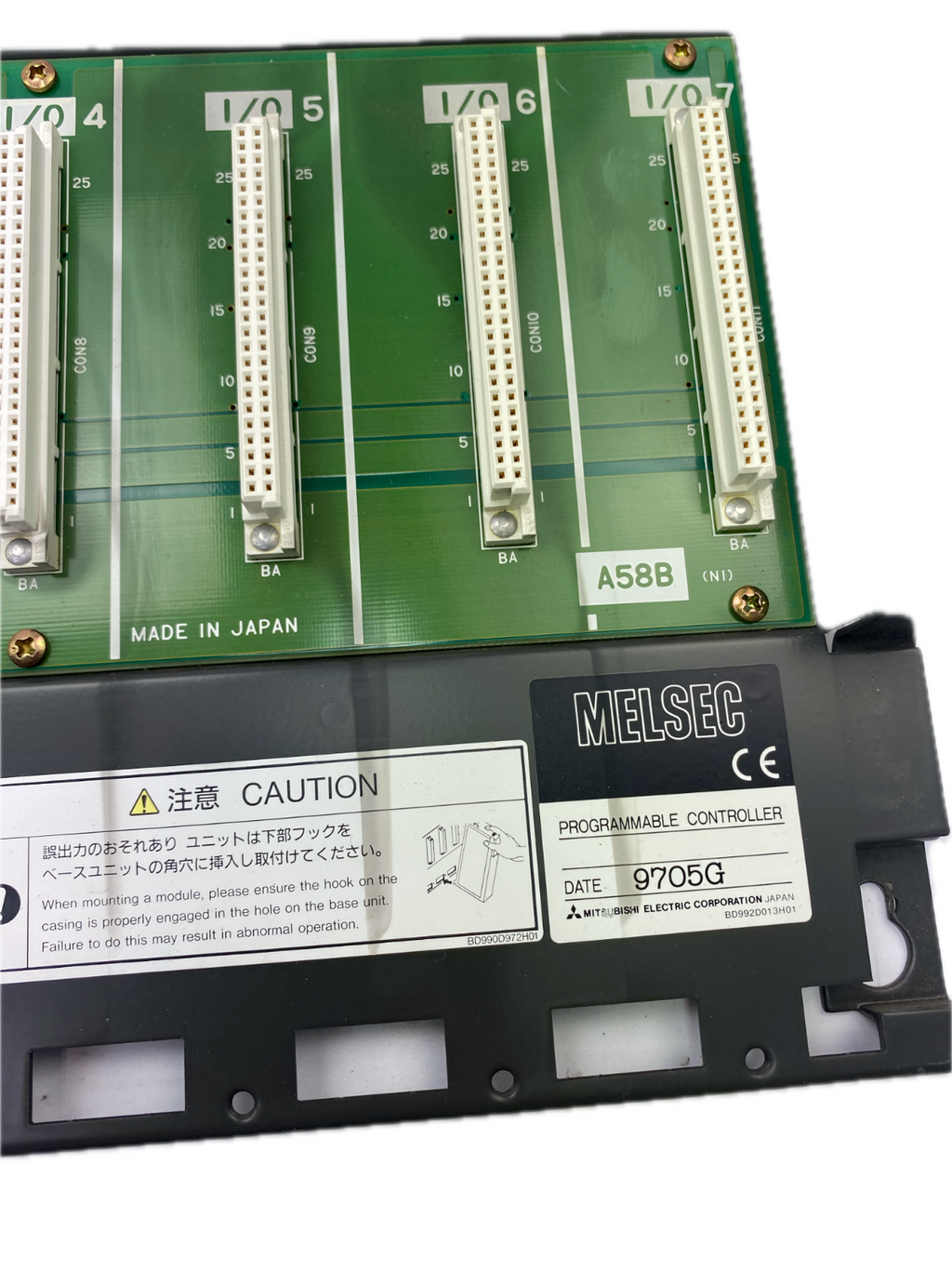 MITSUBISHI ELECTRIC MELSEC BASIS UNIT A38B BD625A988G52