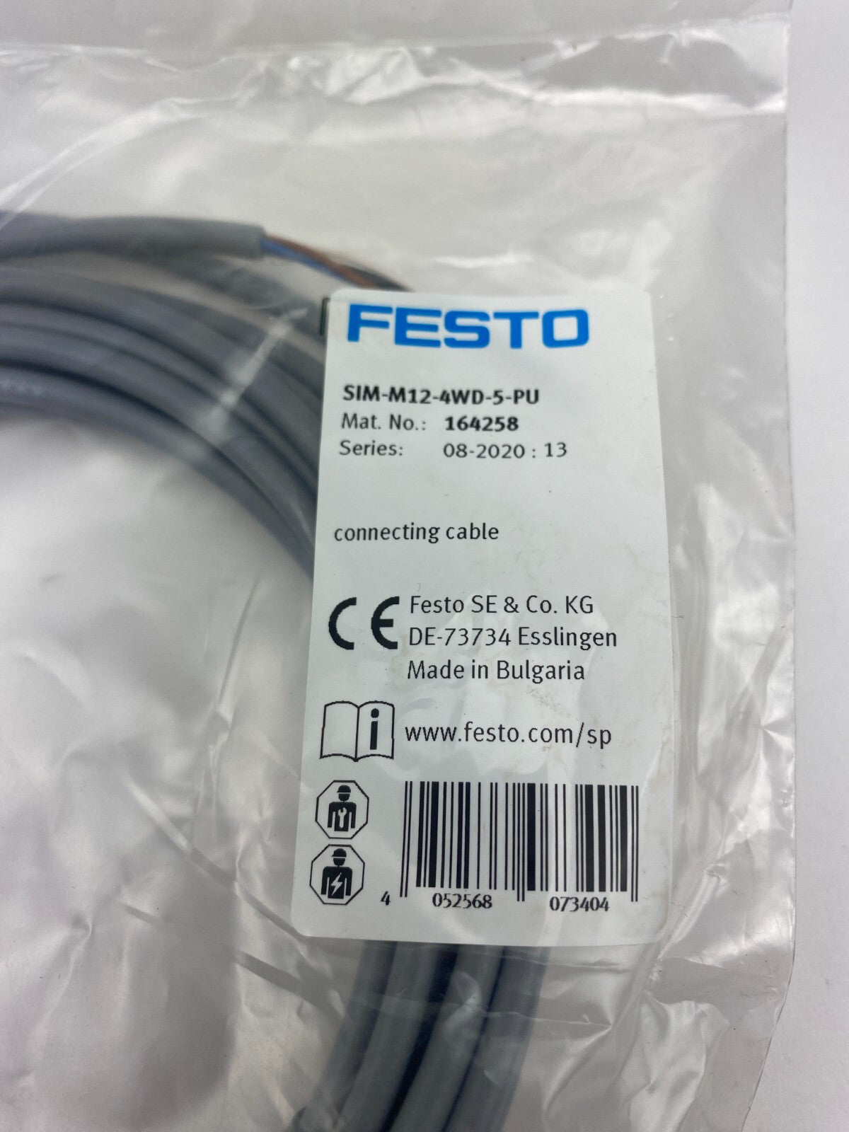 FESTO SIM-M12-4WD-5-PU 164258