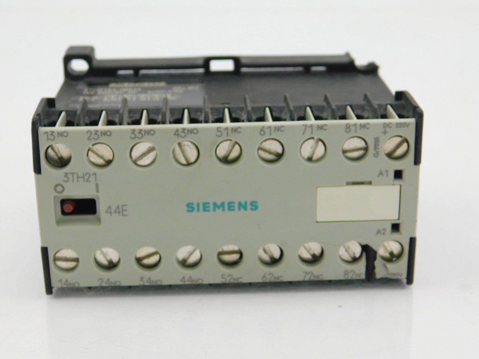 SIEMENS Hilfsschütz 3TH21 44-0BM4 4A 230V /220V Gehäuse defekt
