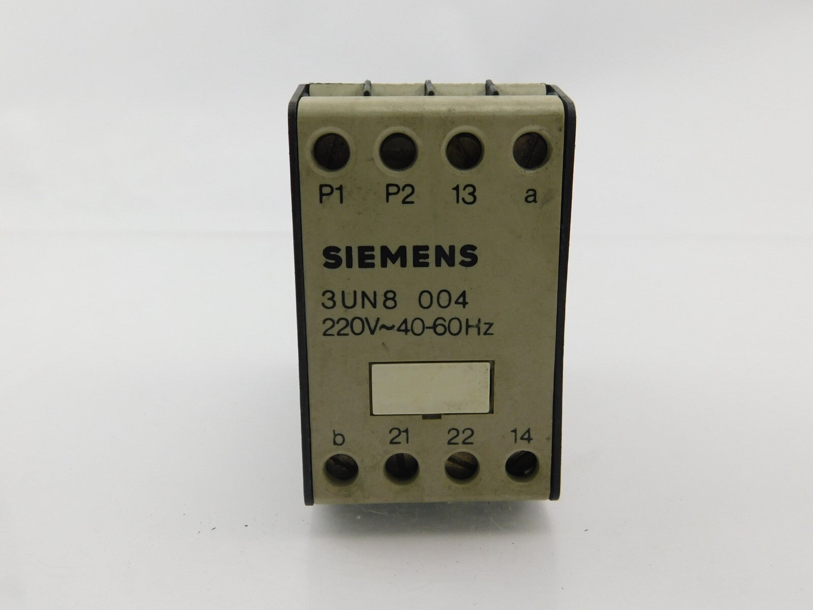 SIEMENS 3UN8 004 220V~40-60Hz