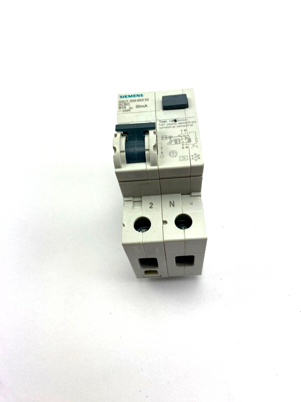 SIEMENS 5SU1 356-6KK10 RCBO B10 30mA 230V