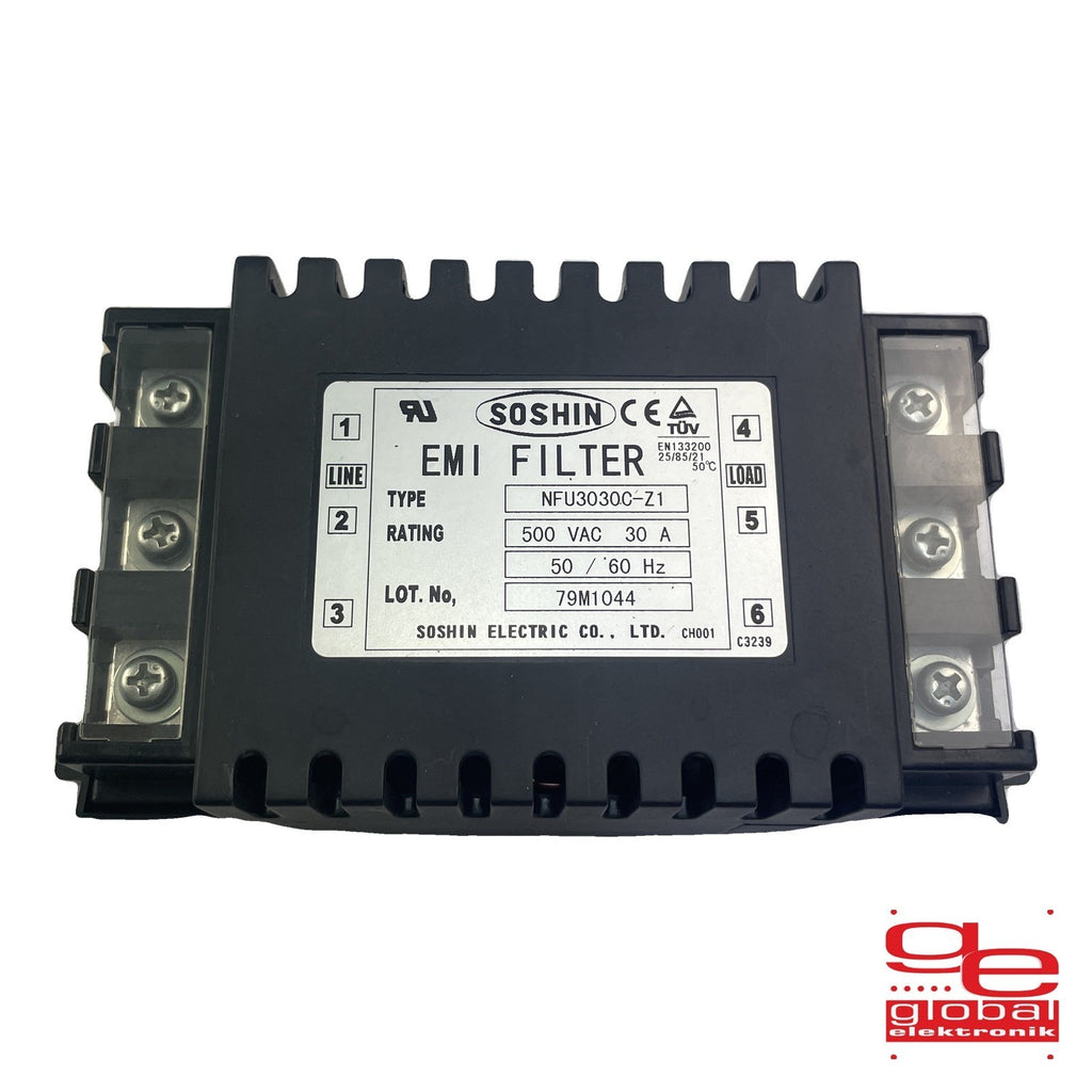 SOSHIN EMI Filter/Power Module NFU3030C-Z1
