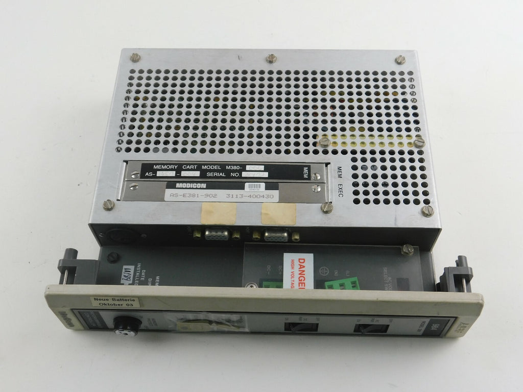 Modicon AEG PC-0984-381  AS-9584-000  AS-C950-001 Programmable Controller