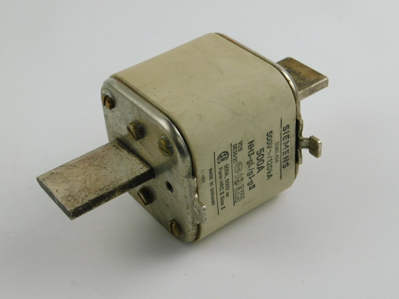 Siemens NH3-gL/gI-gII 500A 500V 3NA1 434  ** 2 Stück **