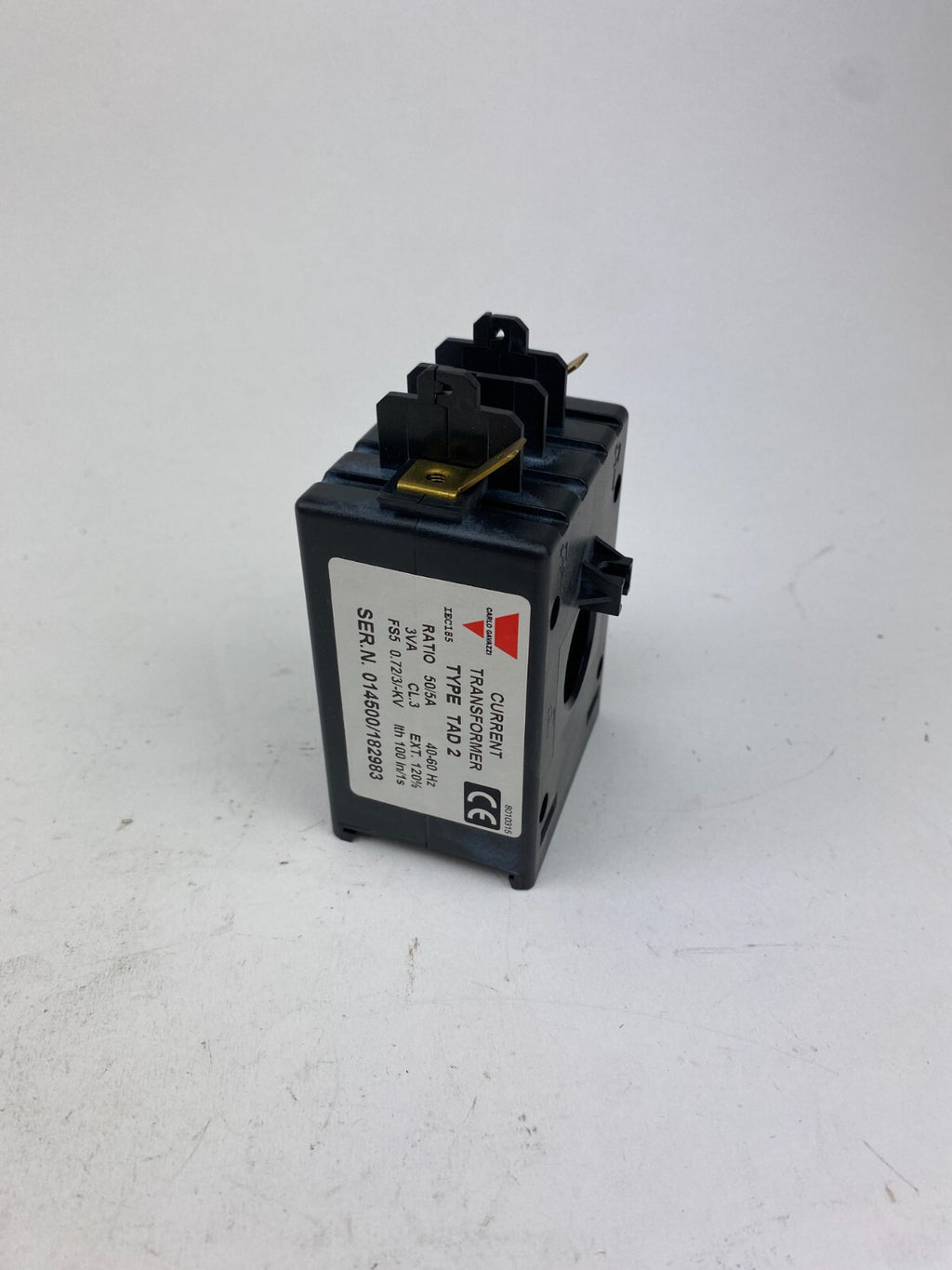 CARLO GAVAZZI TAD 2 50/5A CURRENT TRANSFORMER