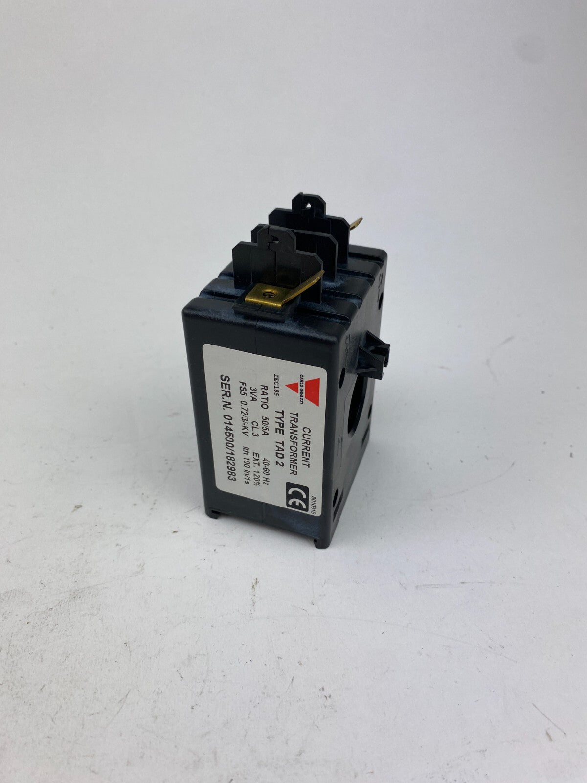 CARLO GAVAZZI TAD 2 50/5A CURRENT TRANSFORMER