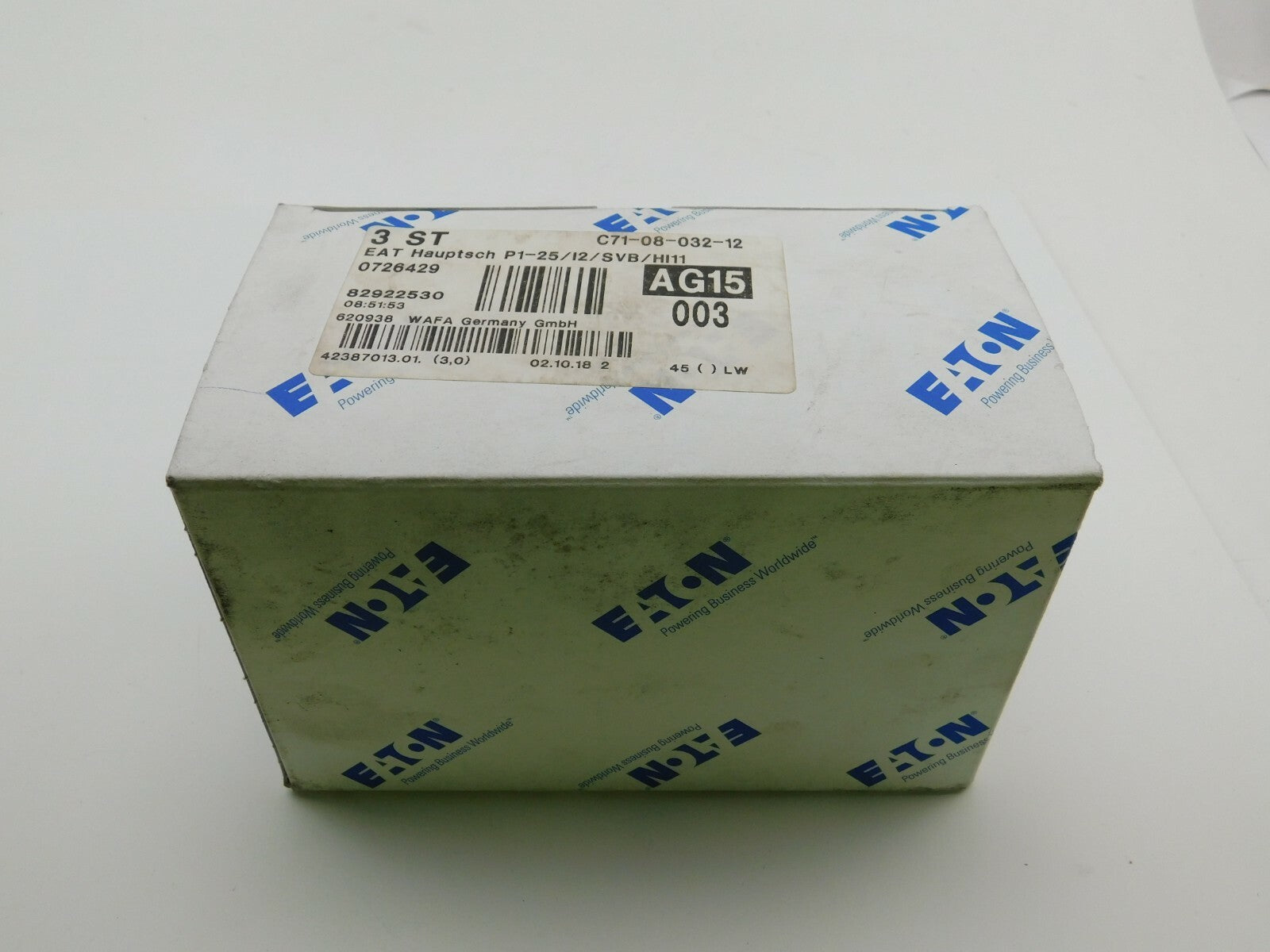 EATON Hauptschalter P1-25/12/SVB/HI11