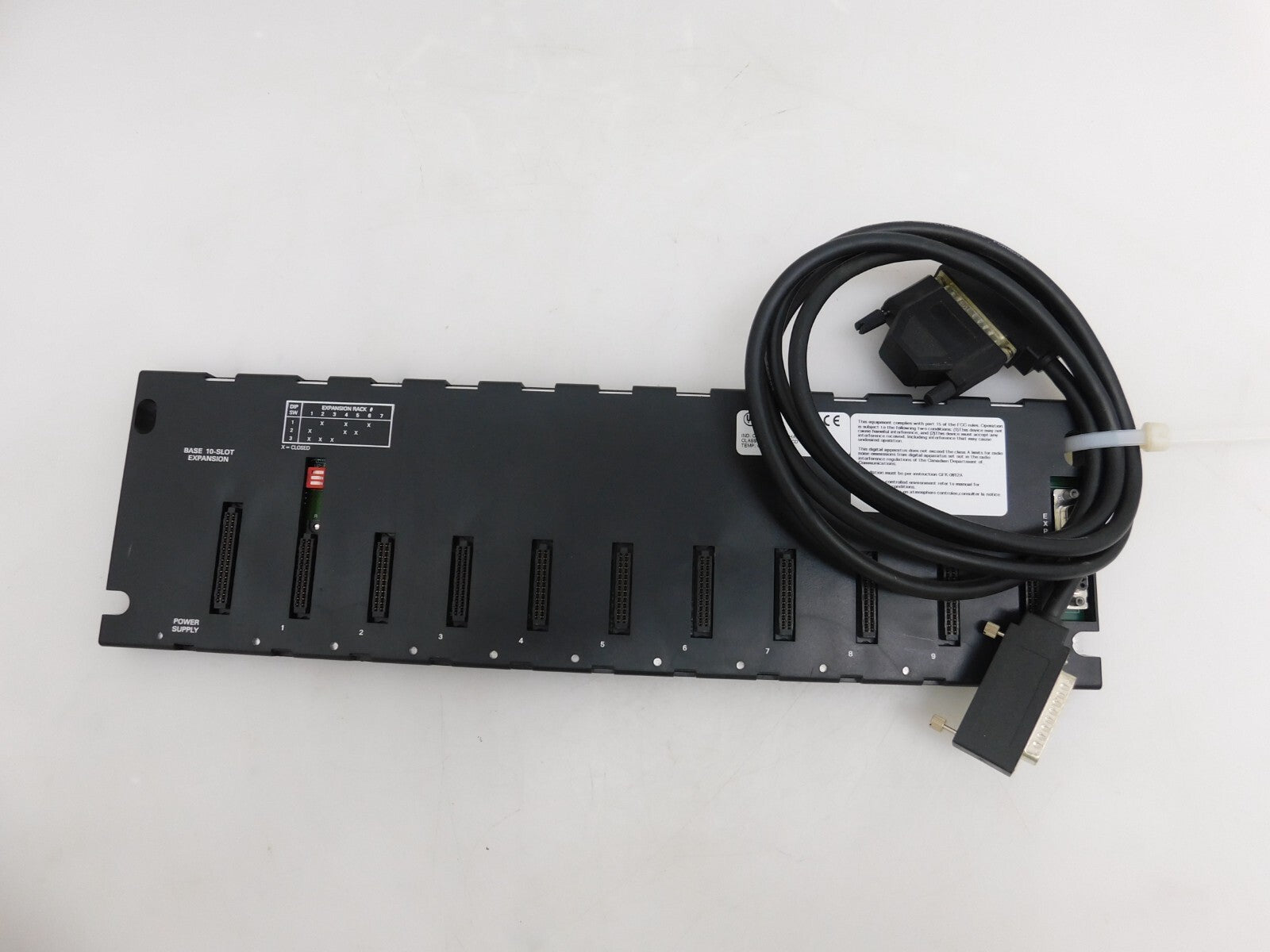 FANUC 10-BASE SLOT 8M89E157515 X= CLOSED