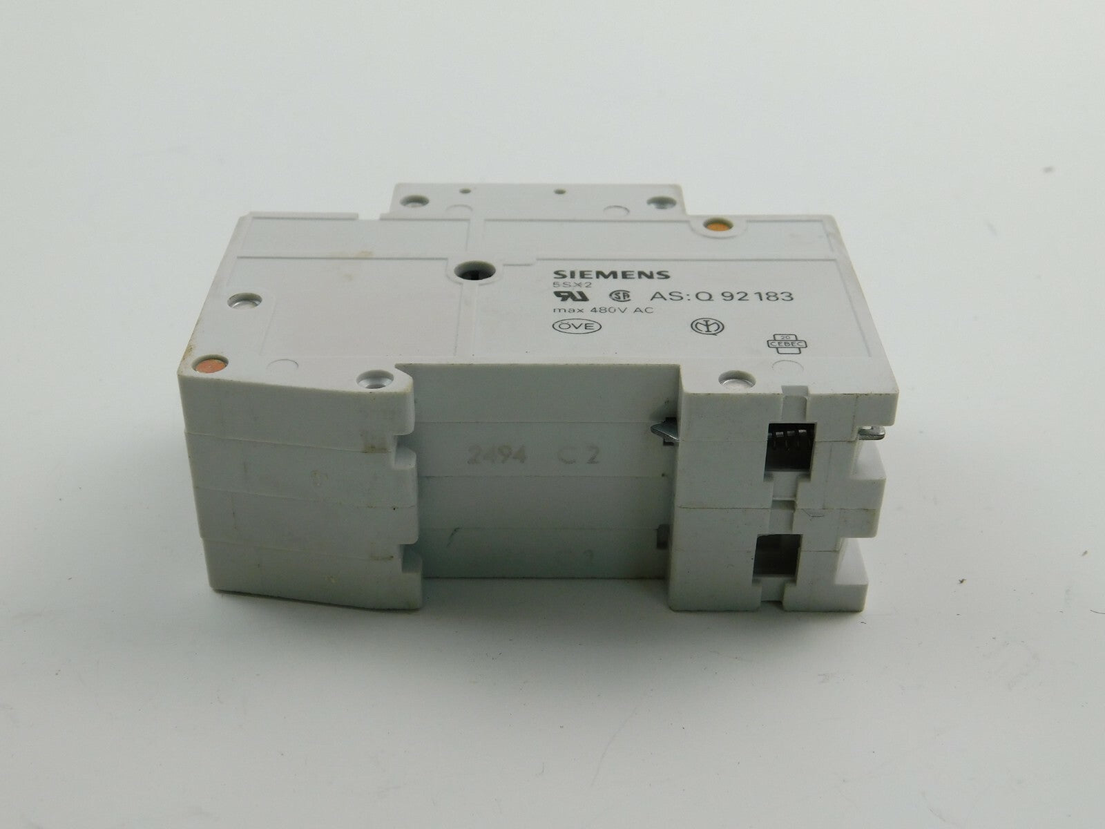 SIEMENS Leitungsschutzschalter  5SX22 C2 AS: q 92 183 480 V AC