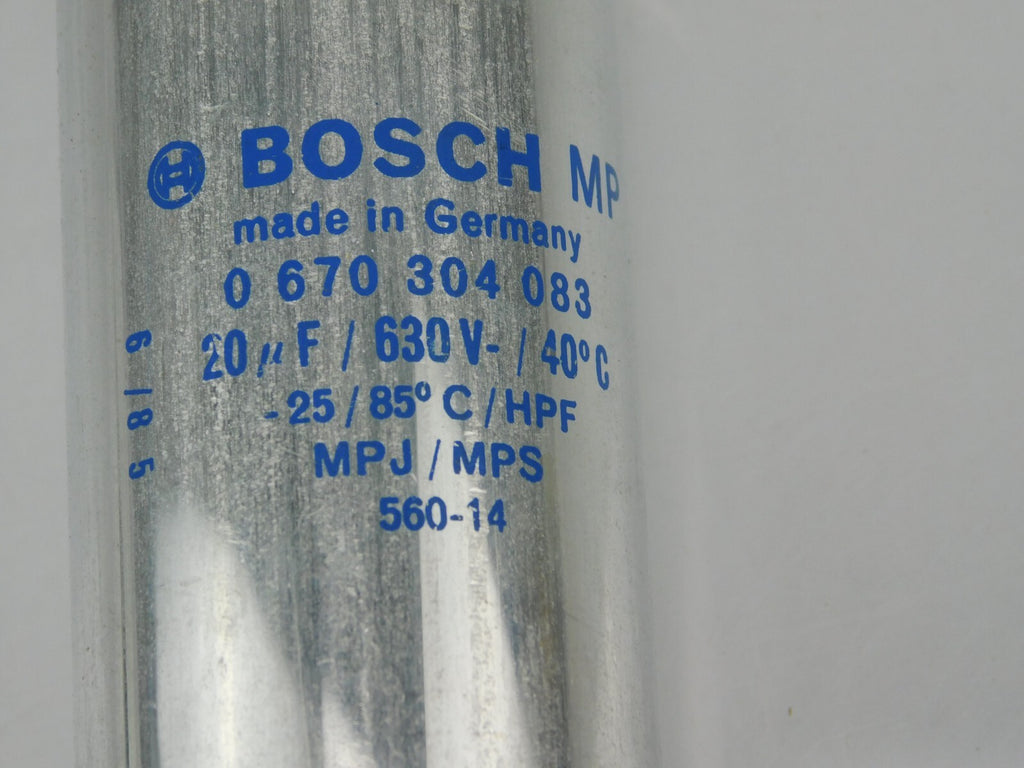 BOSCH MP 0670 304 083 20 F 630V~ 40 C