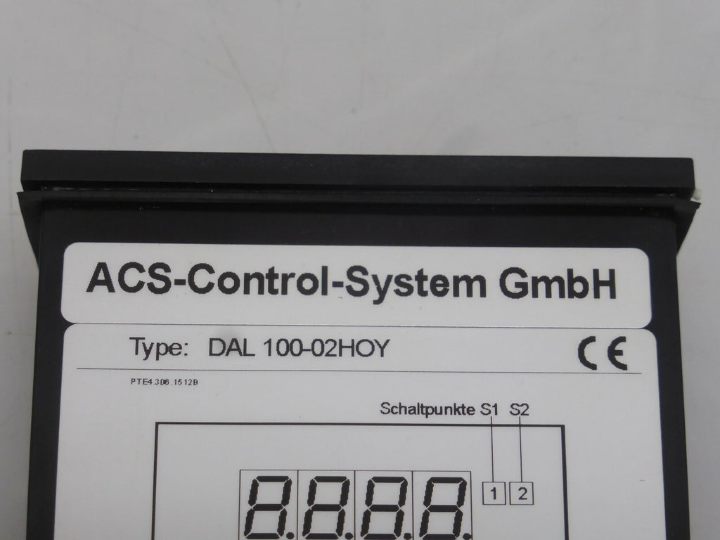 ACS-Control-System Temperatur-Regler DAL 100-02HOY