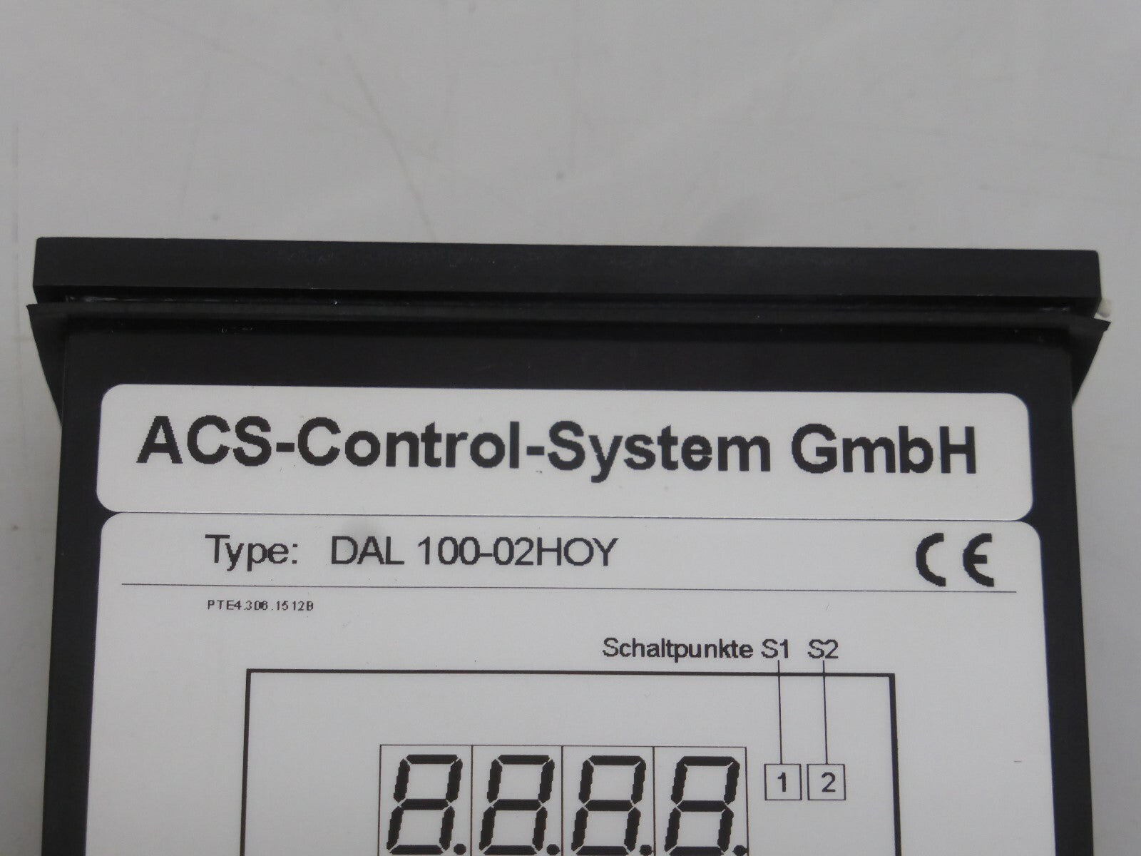 ACS-Control-System Temperatur-Regler DAL 100-02HOY