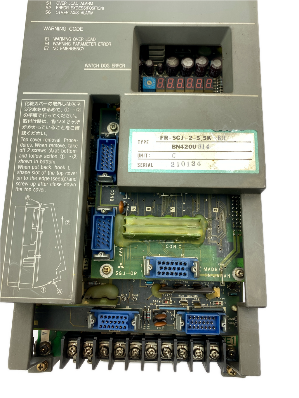 MITSUBISHI  FREQROL FR-SGJ-2-5.5K -BR   BN420U014