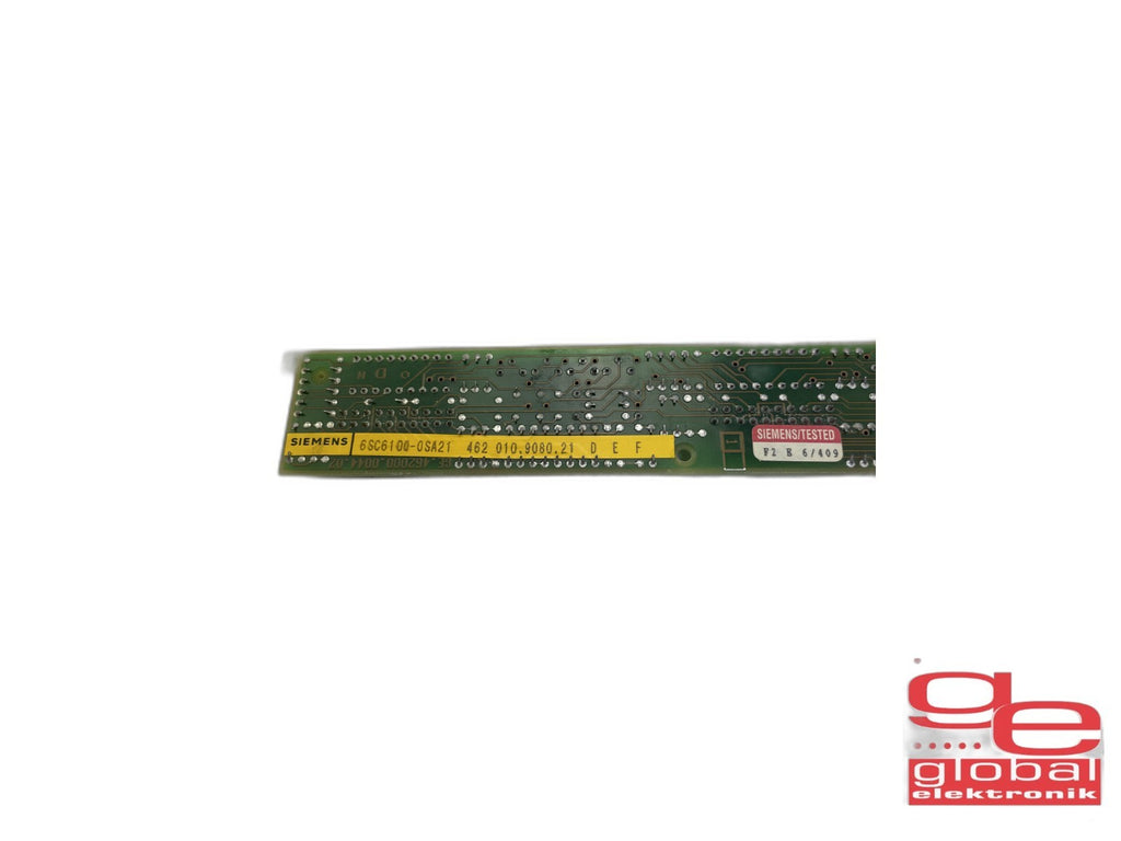 SIEMENS SIMODRIVE ESC6100-0SA21 ZNR: 462 010.9080 21