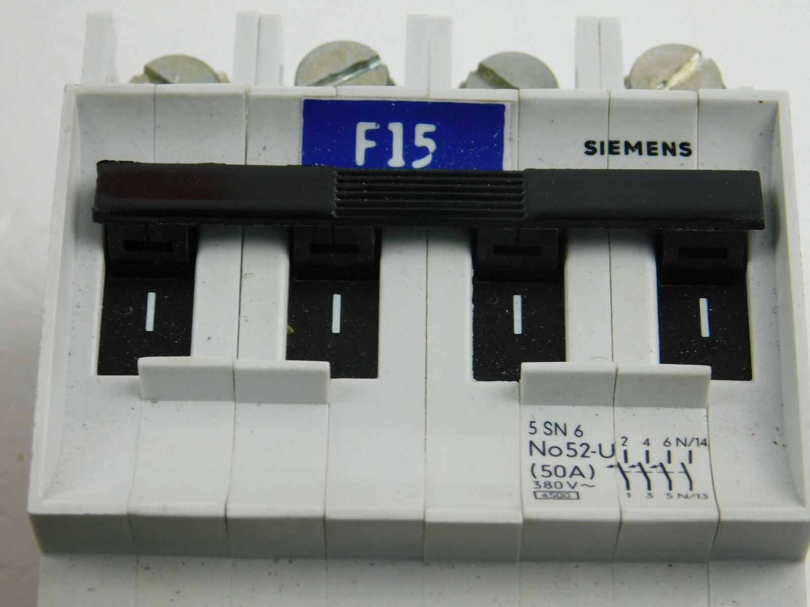 Siemens  5 SN 6  No52-U  50A  4-polig