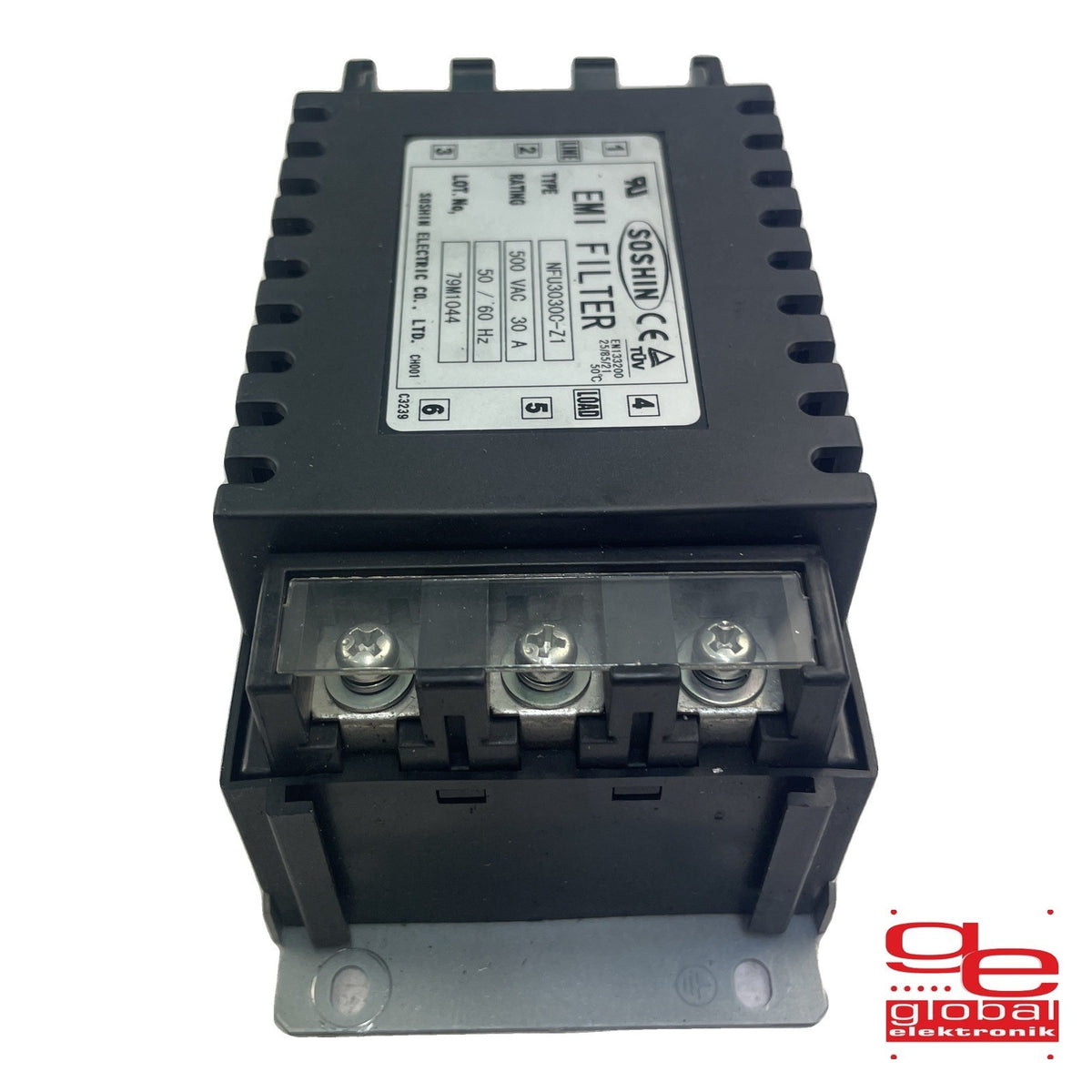 SOSHIN EMI Filter/Power Module NFU3030C-Z1