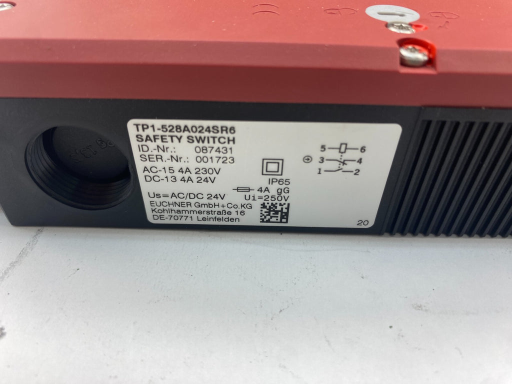 EUCHNER TP1-528A024SR6 SAFETY SWITCH