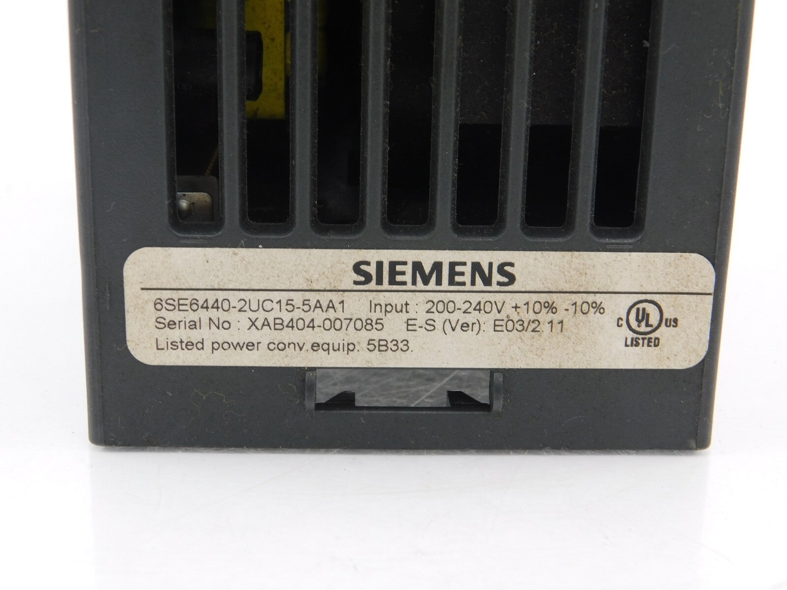 Siemens MICROMASTER 440 SE6440-2UC15-5AA1