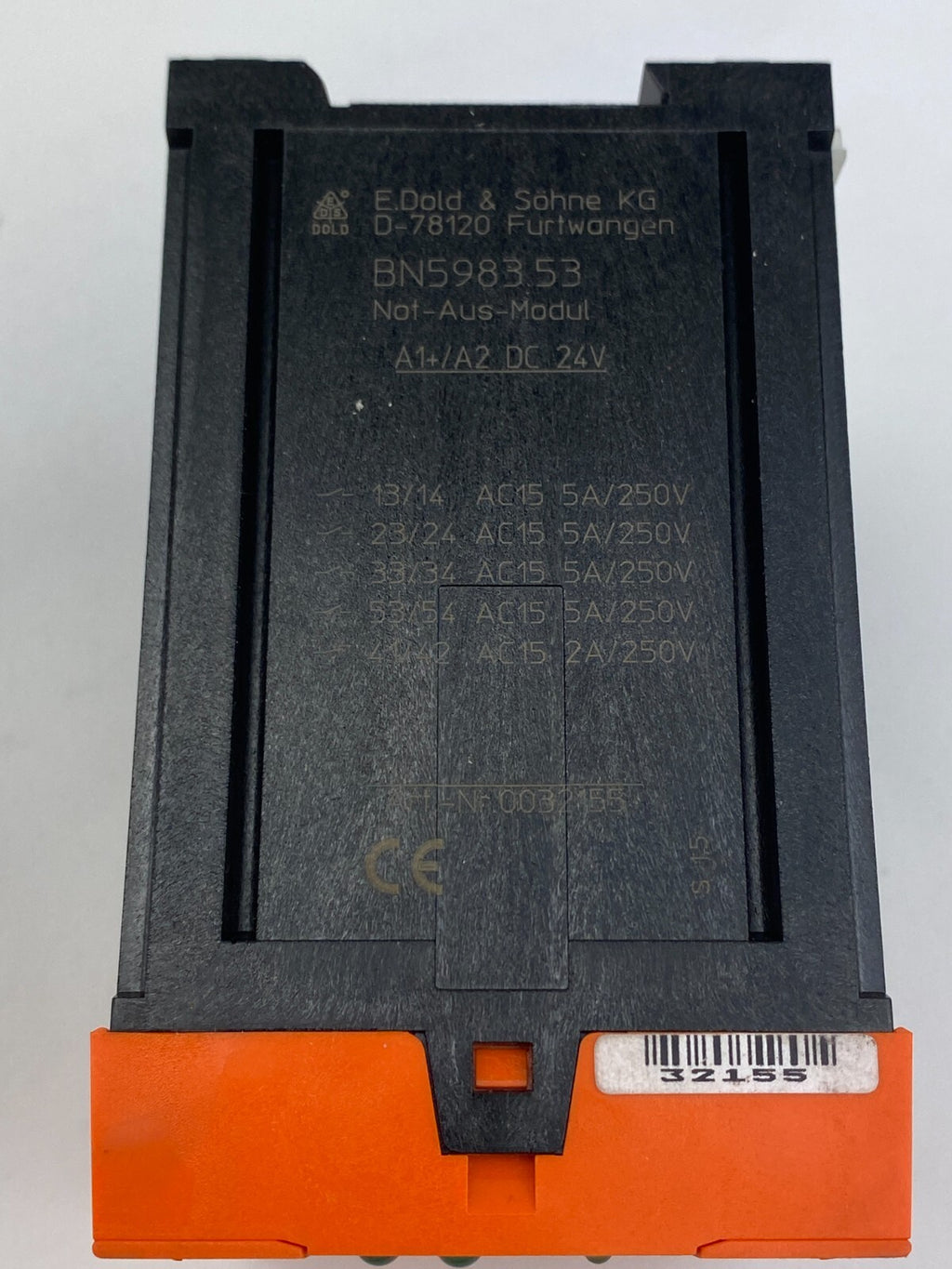 E.DOLD BN598353 A1+/A2 DC 24V