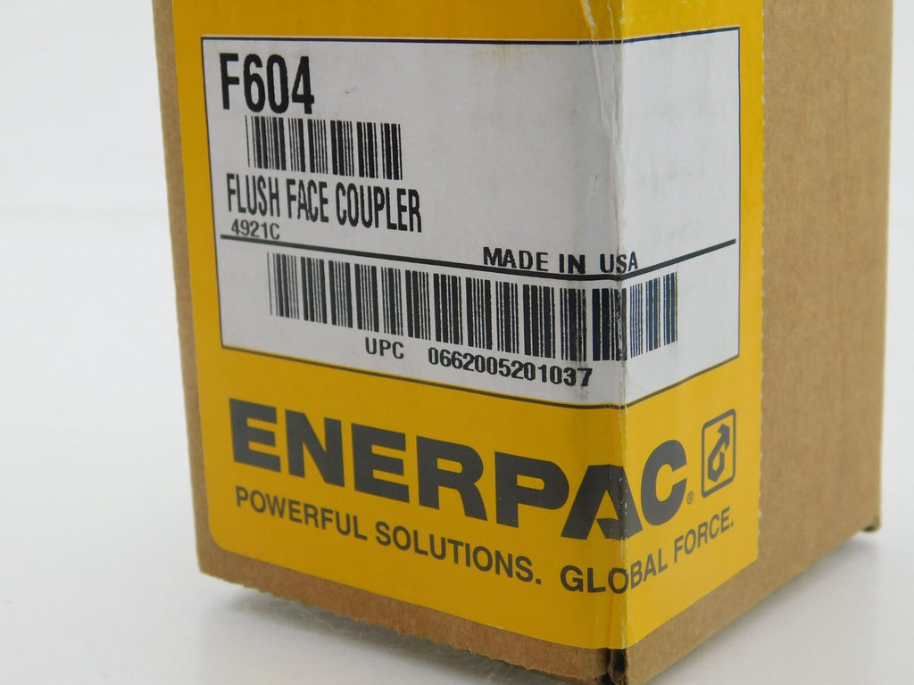 ENERPAC FLUCH FACE COUPLER F604