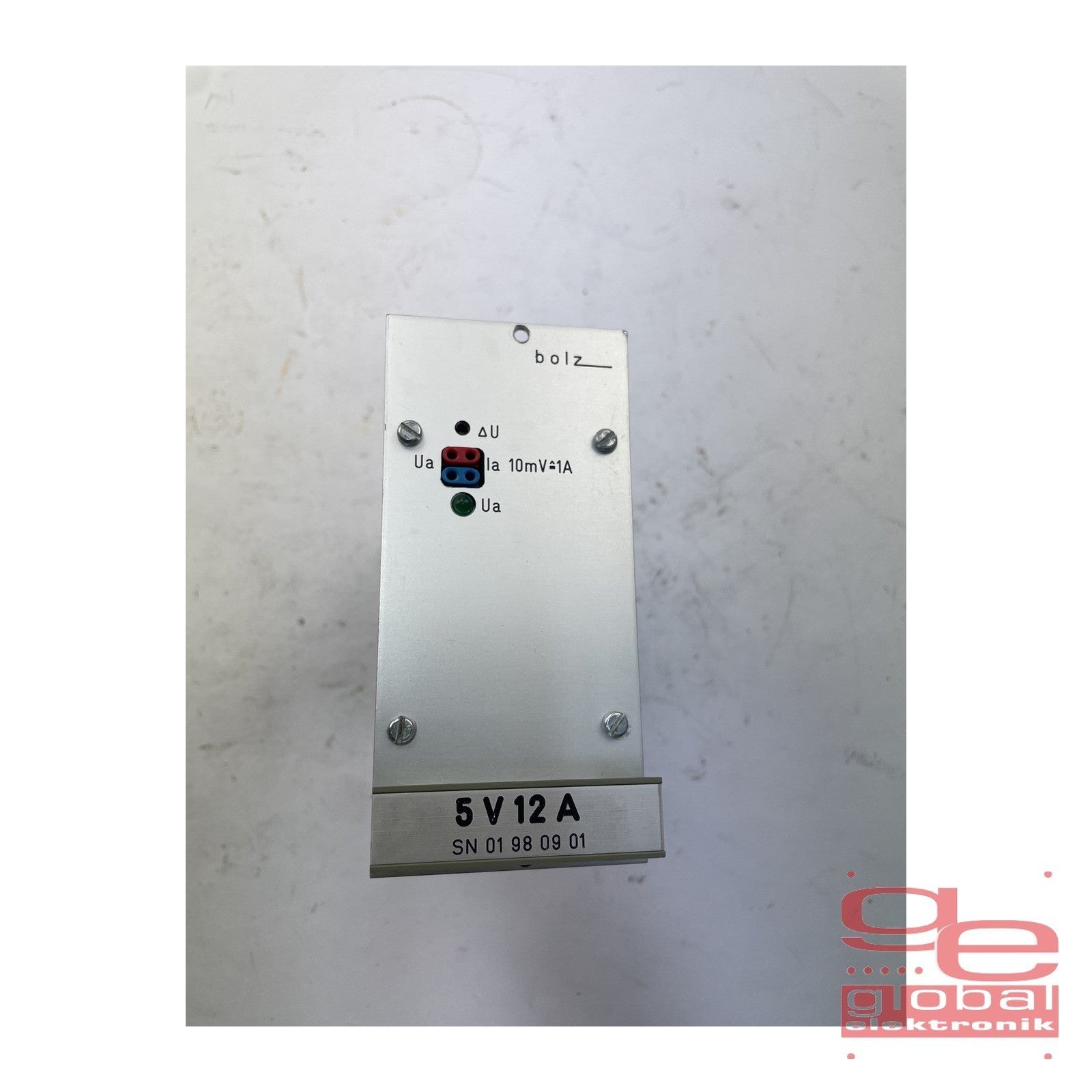 BOLZ NETZTEIL INPUT: 220VAC OUTUT: 5VDC 12A 5V 12A  SN:01 9010 35