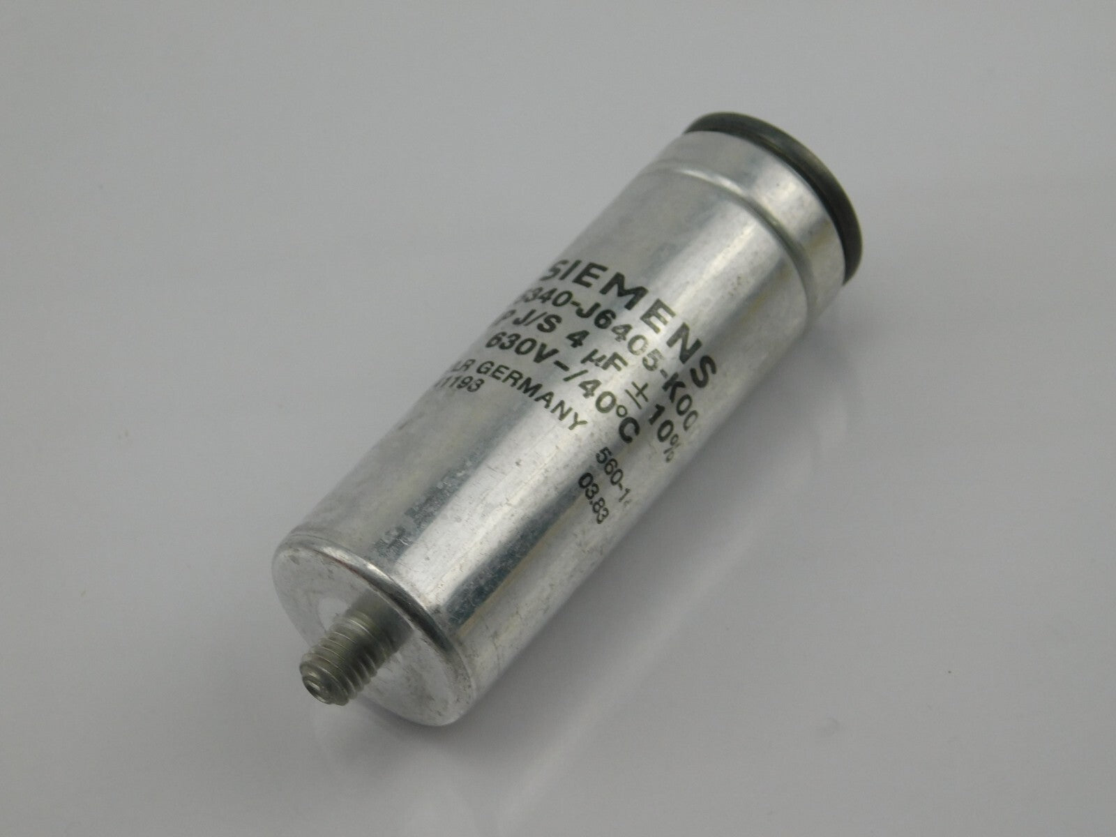Siemens B25340-J6405 K000 MpJ7S 4µF +- 10% 630V-/40°C ** 12 Stück**