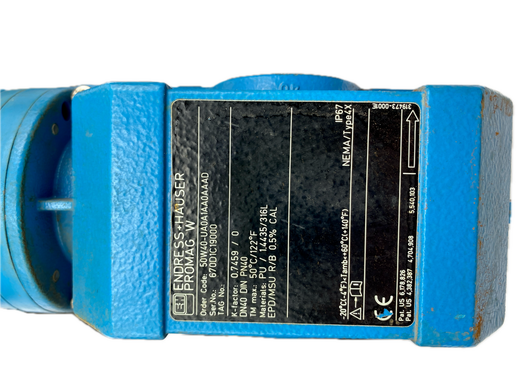 ENDRESS+HAUSER PROMAG W 50W40-UA0A1AA0AAAD