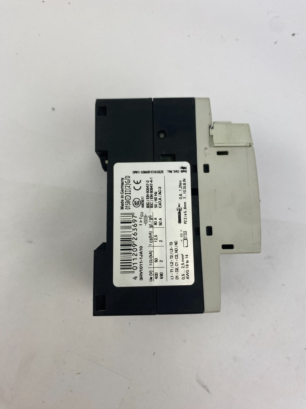 SIEMENS SIRIUS 3RV1011-1JA10