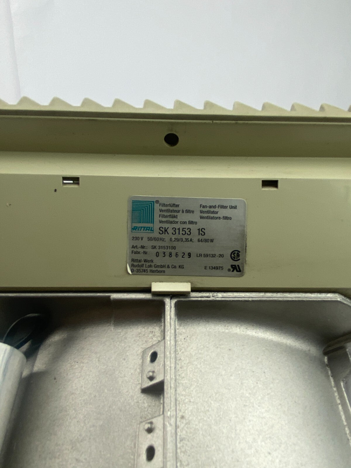 ebmpaps W2E200-HK38-01+ RITTAL SK 3153 1S