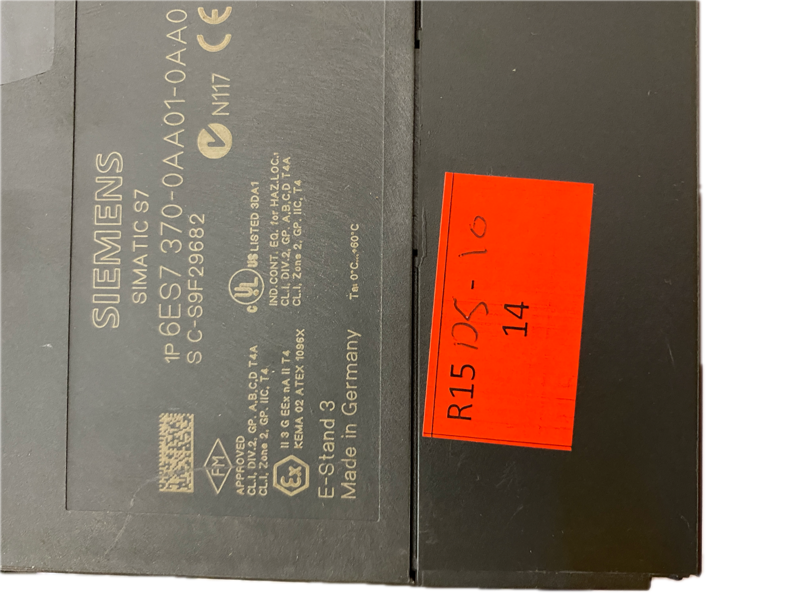 SIEMENS SIMATIC S7 6ES7 370-0AA01-0AA0