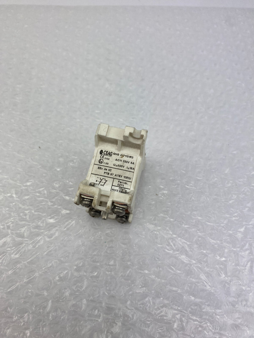 CEAG GHG 4171101R3 AC11 250V 6A