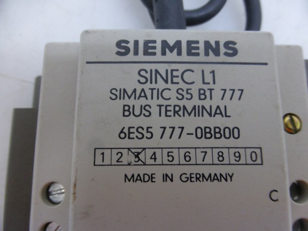 Siemens SINEC L1 SIMATIC S5 BT 777 6ES5 777-0BB00