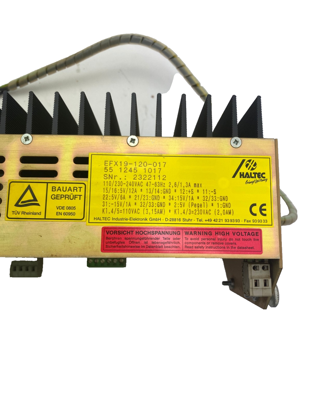 HALTEC EFX19-120-017
