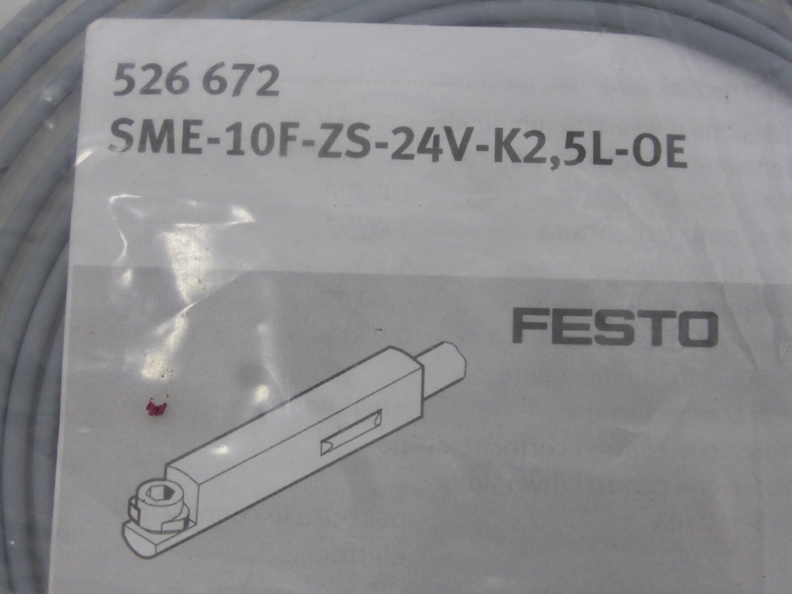 FESTO Sensor 526672 SME-10F-ZS-2V-K2,5L-OE