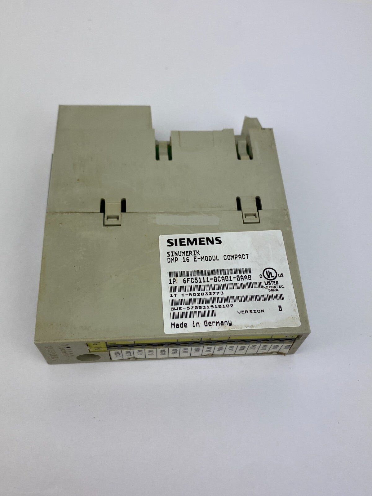 SIEMENS SINUMERIK DMP 16 E-MODUL COMPACT 6FC5111-0CA01-0AA0 **3 Stück**