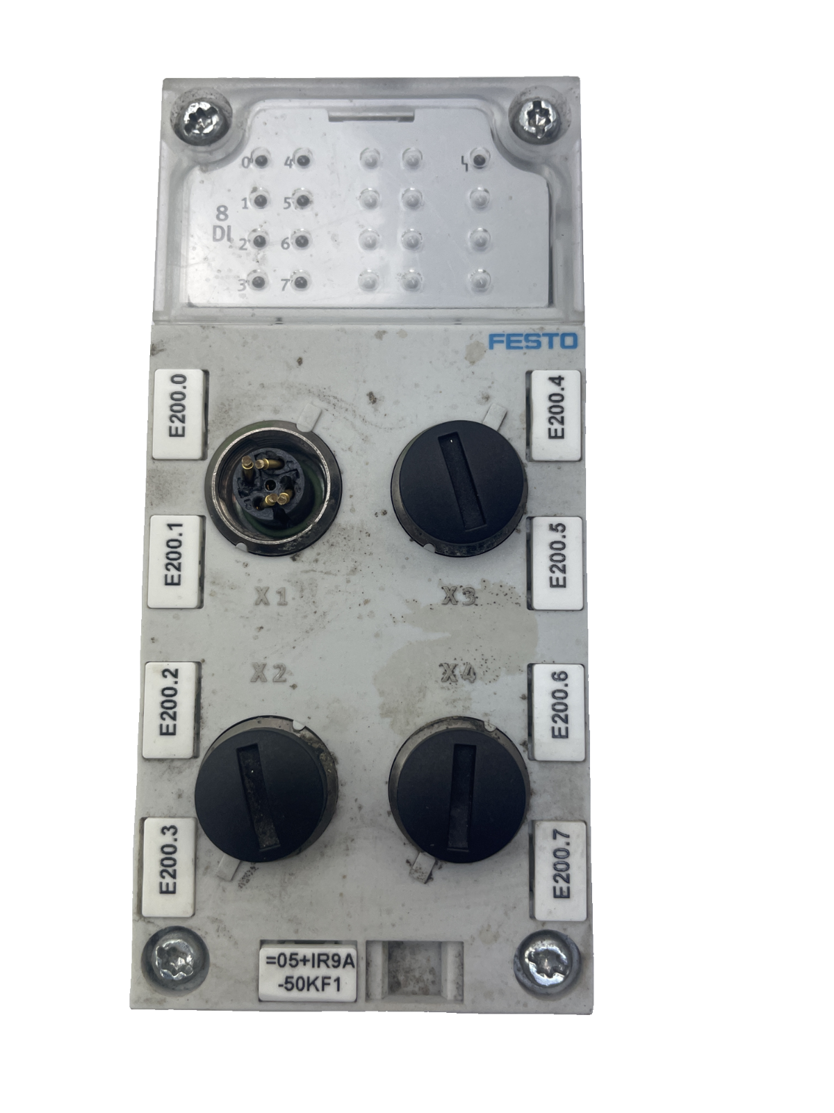 Festo CPX-GE-EV (195742) + CPX-AB-4-M12x2-5POL-R (541254) Anschlussmodul
