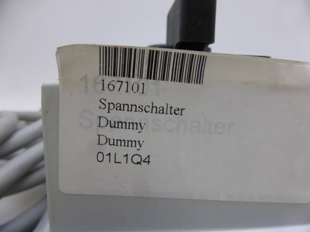Bediengerät Bedienpult mit Allen Bradley Schalter 194L-E12 "Spannen, Entsp.,.."